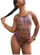 Women's African Print Swimsuit